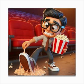 Movie Theater 2 Canvas Print