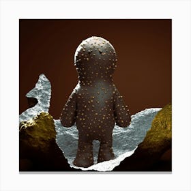 Chocolate Man Canvas Print