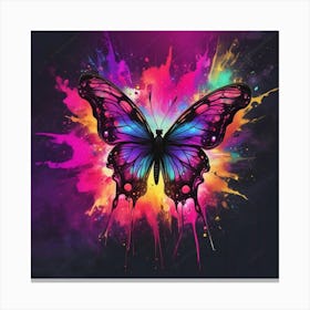 Butterfly Painting 326 Canvas Print