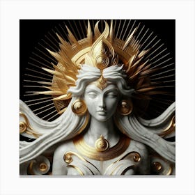 Goddess Of The Sun 1 Canvas Print
