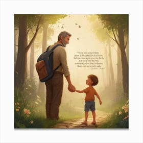 Father day Canvas Print