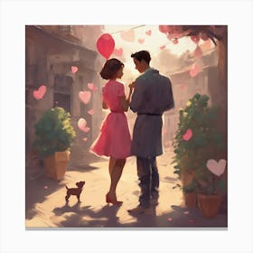 Valentine'S Day 10 Canvas Print