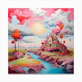 'Cloudscape' Canvas Print
