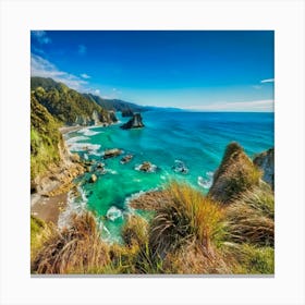 New Zealand Coast Canvas Print