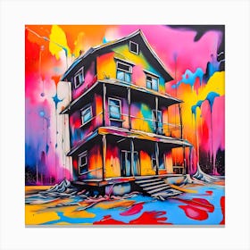 The house Canvas Print