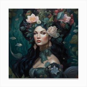 Mermaid 9 Canvas Print