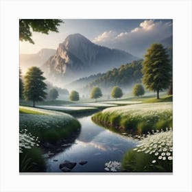 Landscape Painting 54 Canvas Print