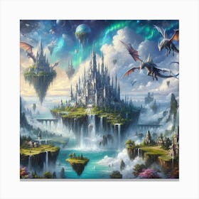 Fantasy Landscape 2 Canvas Print