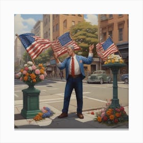 Trump Canvas Print