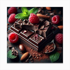 Pieces of Chocolate 2 Canvas Print