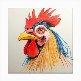 Rooster 22 Canvas Print