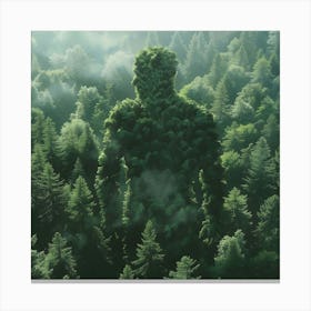 Humanized Forest Canvas Print