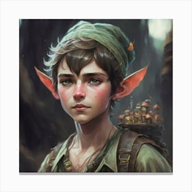 Zelda Elf Canvas Print
