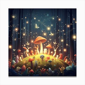 Fairy Forest 3 Canvas Print