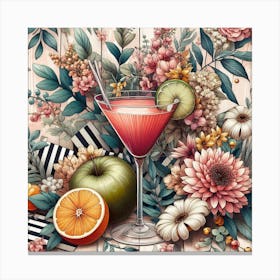 Cocktail 3 Canvas Print