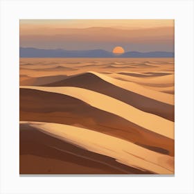 A Landscape Art Depicting 1 Canvas Print