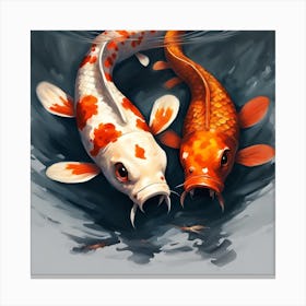 Koi Fish 3 Canvas Print