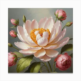 Peony 5 Canvas Print