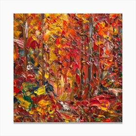 Autumn Forest 20 Canvas Print