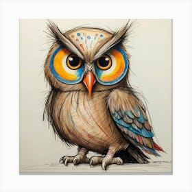 Owl!! 1 Canvas Print