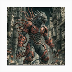 Invader Canvas Print