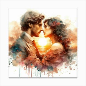 Love Story Canvas Print