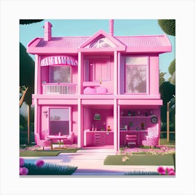Barbie Dream House (301) Canvas Print