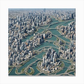 Chicago Cityscape Canvas Print