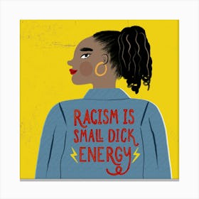 Anti-Racism Canvas Print