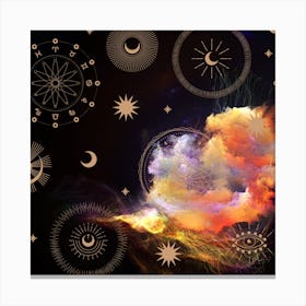 Galaxy Art Print 4 Canvas Print