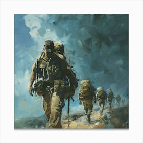 U S Marines Canvas Print