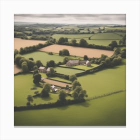 Farm In The Countryside 4 Canvas Print