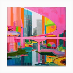 Abstract Park Collection Umeda Sky Building Floating Gardens Osaka Canvas Print