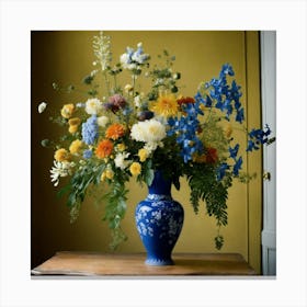 Vase Of Flowers 1 Canvas Print