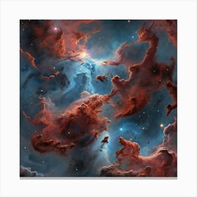 Default Nebula 4 Canvas Print