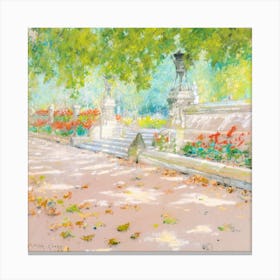 Paris Park Canvas Print