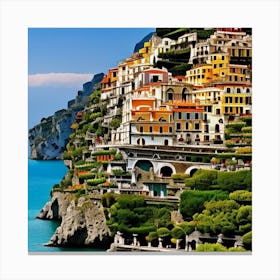 Positano 1 Canvas Print