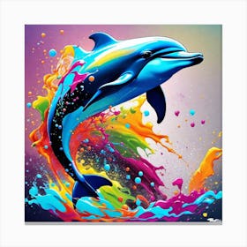 Dolphin Painting, Dolphin Art, Dolphin Painting, Dolphin Painting, Dolphin Art, Dolphin Painting, Dolphin Art, Dolphin Canvas Print