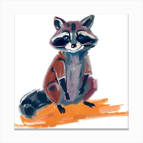 Raccoon 08 Canvas Print