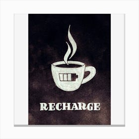 Recharge Canvas Print