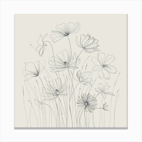 Wild Flowers 1 Canvas Print