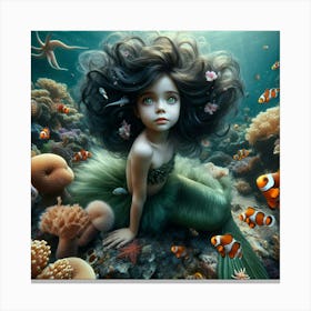 Mermaid 58 Canvas Print