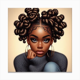 Bantu Beauty Canvas Print