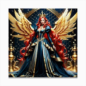 Angel Of The Sky 1 Canvas Print