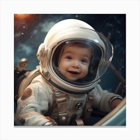 Astronaut Child 1 Canvas Print