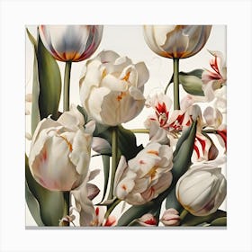 Tulips Flowers Canvas Print