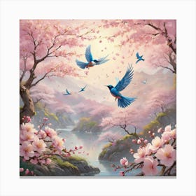 Cherry Blossoms 16 Canvas Print