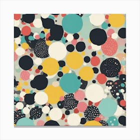 Polka Dots Canvas Print