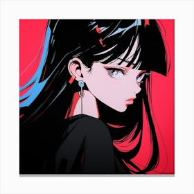Anime Girl 6 Canvas Print