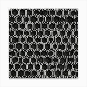 Hexagonal Pattern Canvas Print